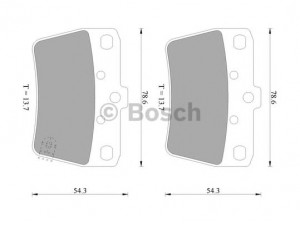 BOSCH 0 986 505 076 stabdžių trinkelių rinkinys, diskinis stabdys 
 Techninės priežiūros dalys -> Papildomas remontas
04466 42010, 04466 42020, 04466 42030