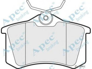 APEC braking PAD1020 stabdžių trinkelių rinkinys, diskinis stabdys 
 Techninės priežiūros dalys -> Papildomas remontas
4B0698451E, 1J0698451k, 1K0698451J