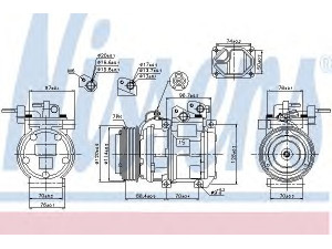 NISSENS 89301 kompresorius, oro kondicionierius 
 Oro kondicionavimas -> Kompresorius/dalys
97701-3E110
