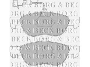 BORG & BECK BBP1452 stabdžių trinkelių rinkinys, diskinis stabdys 
 Techninės priežiūros dalys -> Papildomas remontas
0000009951067, 0000009951243, 71753041