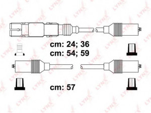 LYNXauto SPC8003 uždegimo laido komplektas 
 Kibirkšties / kaitinamasis uždegimas -> Uždegimo laidai/jungtys
037905409D, 037905483C, 1HM998031