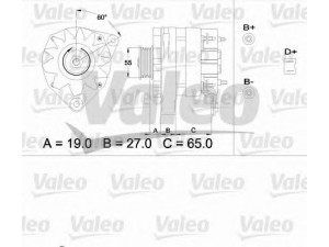 VALEO 433488 kintamosios srovės generatorius 
 Elektros įranga -> Kint. sr. generatorius/dalys -> Kintamosios srovės generatorius
7700730273
