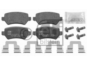 FEBI BILSTEIN 16512 stabdžių trinkelių rinkinys, diskinis stabdys 
 Techninės priežiūros dalys -> Papildomas remontas
1605 086, 1605 122, 1605 625, 1605 967