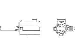 BERU OPH030 lambda jutiklis 
 Išmetimo sistema -> Lambda jutiklis
05269868 AB