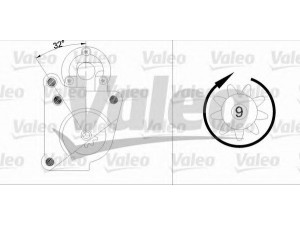 VALEO 455690 starteris 
 Elektros įranga -> Starterio sistema -> Starteris
7700854349, 7700858442, 7701351027