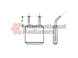 VAN WEZEL 37006160 šilumokaitis, salono šildymas 
 Šildymas / vėdinimas -> Šilumokaitis
03054182, 1806107, 1806110