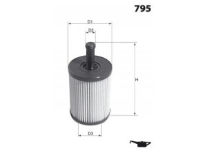MECAFILTER I03 alyvos filtras 
 Filtrai -> Alyvos filtras
1109AN, 1109R7, 9463704780, 9663193380