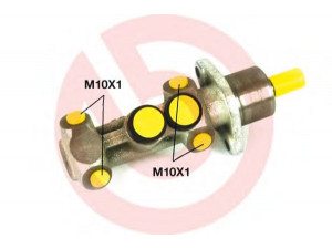 BREMBO M 23 040 pagrindinis cilindras, stabdžiai 
 Stabdžių sistema -> Pagrindinis stabdžių cilindras
46409003, 71738446, 7765264, 7767150