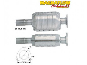 MAGNAFLOW 81861D katalizatoriaus keitiklis 
 Išmetimo sistema -> Katalizatoriaus keitiklis
46475935, 46773762
