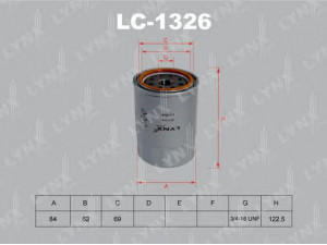 LYNXauto LC-1326 alyvos filtras 
 Techninės priežiūros dalys -> Techninės priežiūros intervalai
26310-27200, 26310-27200AR, 26310-27200