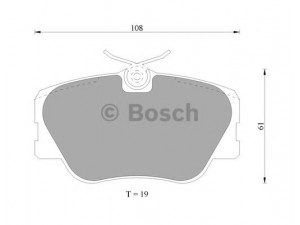 BOSCH 0 986 AB4 690 stabdžių trinkelių rinkinys, diskinis stabdys 
 Techninės priežiūros dalys -> Papildomas remontas
000 420 99 20, 001 420 07 20, 001 420 12 20