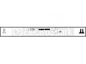 STANDARD OEK019 uždegimo laido komplektas 
 Kibirkšties / kaitinamasis uždegimas -> Uždegimo laidai/jungtys
46419013, 7745367, 7765860, 7776810