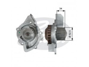 GATES WP0092 vandens siurblys
1201.K2, 1201K2, 9682360280, 1694898