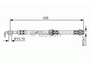 BOSCH 1 987 481 147 stabdžių žarnelė 
 Stabdžių sistema -> Stabdžių žarnelės
562363, 91149880, 562363, 91149880