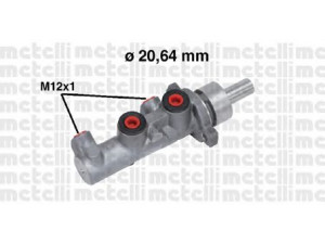 METELLI 05-0667 pagrindinis cilindras, stabdžiai 
 Stabdžių sistema -> Pagrindinis stabdžių cilindras
46814638, 51726721, 77362164