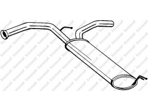 BOSAL 135-723 galinis duslintuvas 
 Išmetimo sistema -> Duslintuvas
1726.XX, 1730.G9, 1726.YA, 1730.G9