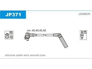 JANMOR JP371 uždegimo laido komplektas 
 Kibirkšties / kaitinamasis uždegimas -> Uždegimo laidai/jungtys
90919-22140