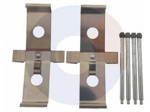 CARRAB BRAKE PARTS 2510 priedų komplektas, diskinių stabdžių trinkelės 
 Stabdžių sistema -> Diskinis stabdys -> Stabdžių dalys/priedai