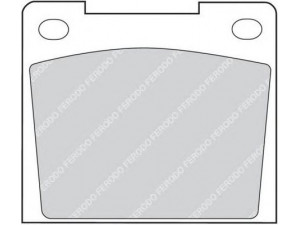 FERODO FDB811 stabdžių trinkelių rinkinys, diskinis stabdys 
 Techninės priežiūros dalys -> Papildomas remontas
1554548, 16842500, GBP223
