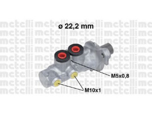 METELLI 05-0692 pagrindinis cilindras, stabdžiai 
 Stabdžių sistema -> Pagrindinis stabdžių cilindras
4601.R6, 4601.R6