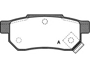 OPEN PARTS BPA0233.02 stabdžių trinkelių rinkinys, diskinis stabdys 
 Techninės priežiūros dalys -> Papildomas remontas
43022S04000, 43022S04010, 43022S04020