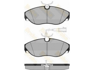 Brake ENGINEERING PA1287 stabdžių trinkelių rinkinys, diskinis stabdys 
 Techninės priežiūros dalys -> Papildomas remontas
425226, 425455, 71770982, 77362235