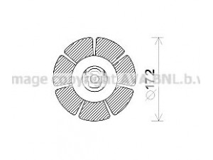 AVA QUALITY COOLING MS8662 elektrovariklis, vidinis pūtiklis 
 Šildymas / vėdinimas -> Orpūtė/dalys
0008301308