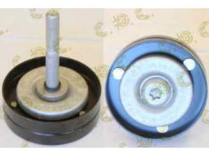 AUTOKIT 03.80766 kreipiantysis skriemulys, V formos rumbuotas diržas 
 Diržinė pavara -> V formos rumbuotas diržas/komplektas -> Laisvasis/kreipiamasis skriemulys
03D145276A, 03D145276D, 03D145276E