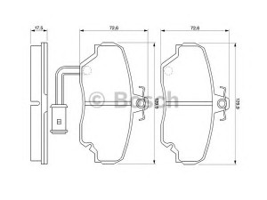 BOSCH 0 986 424 012 stabdžių trinkelių rinkinys, diskinis stabdys 
 Techninės priežiūros dalys -> Papildomas remontas
GBP 90312 AF, GBP 90319 AF