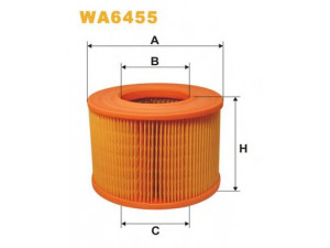 WIX FILTERS WA6455 oro filtras 
 Filtrai -> Oro filtras
1444K4, 5025068, 7700957336, 7701033713