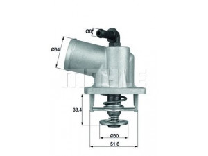 MAHLE ORIGINAL TI 55 92D termostatas, aušinimo skystis 
 Aušinimo sistema -> Termostatas/tarpiklis -> Thermostat
90573326, 1338331, 90573326