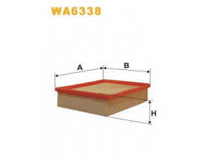 WIX FILTERS WA6338 oro filtras 
 Techninės priežiūros dalys -> Techninės priežiūros intervalai
834322, 834618, 835616, 90502200