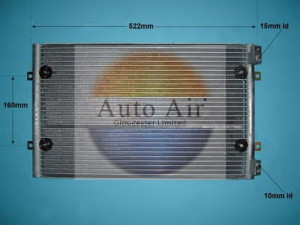 AUTO AIR GLOUCESTER 16-8892 kondensatorius, oro kondicionierius 
 Oro kondicionavimas -> Kondensatorius
80110P5TG00, JRB100340
