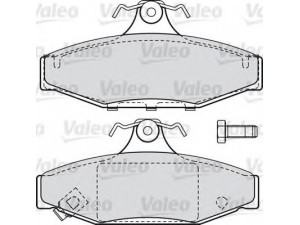 VALEO 598854 stabdžių trinkelių rinkinys, diskinis stabdys 
 Techninės priežiūros dalys -> Papildomas remontas
48413-05000, 4841305000, 48413-05000
