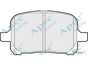 APEC braking PAD962 stabdžių trinkelių rinkinys, diskinis stabdys 
 Techninės priežiūros dalys -> Papildomas remontas
0446520550, 0446533120, 0446533121