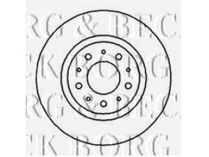BORG & BECK BBD5051 stabdžių diskas 
 Dviratė transporto priemonės -> Stabdžių sistema -> Stabdžių diskai / priedai
271788, 2717880, 2717882, 272312