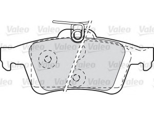 VALEO 601044 stabdžių trinkelių rinkinys, diskinis stabdys 
 Techninės priežiūros dalys -> Papildomas remontas
1360306, 1566096, BPYK-26-48ZB