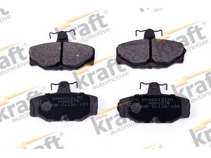 KRAFT AUTOMOTIVE 6012130 stabdžių trinkelių rinkinys, diskinis stabdys 
 Techninės priežiūros dalys -> Papildomas remontas
1111281, 1543375, 1637872, 1638880