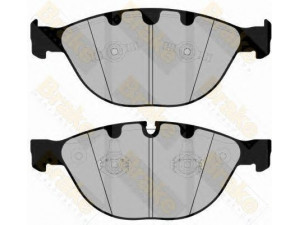 Brake ENGINEERING PA1752 stabdžių trinkelių rinkinys, diskinis stabdys 
 Techninės priežiūros dalys -> Papildomas remontas
34110300361, 34112284065, 34116763652