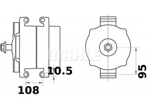 MAHLE ORIGINAL MG 148 kintamosios srovės generatorius
2588905C91, 3579498C91, 3582185C91