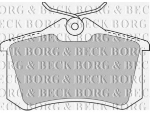 BORG & BECK BBP1512 stabdžių trinkelių rinkinys, diskinis stabdys 
 Techninės priežiūros dalys -> Papildomas remontas
191698451A, 1H0 615 415D, 1H0615405