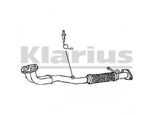 KLARIUS 301167 išleidimo kolektorius 
 Išmetimo sistema -> Išmetimo vamzdžiai
46555512, 46555512, 46555512