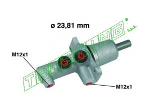 TRUSTING PF636 pagrindinis cilindras, stabdžiai 
 Stabdžių sistema -> Pagrindinis stabdžių cilindras
0004317101