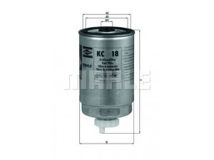 KNECHT KC 18 kuro filtras 
 Techninės priežiūros dalys -> Papildomas remontas
45310071A, 190661, 4932900000, 006050720800