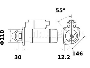 MAHLE ORIGINAL MS 448 starteris
4691200, 4706931, 4744841, 4752403