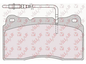 VILLAR 626.0863 stabdžių trinkelių rinkinys, diskinis stabdys 
 Techninės priežiūros dalys -> Papildomas remontas
9404254608, 9467529687, 425207