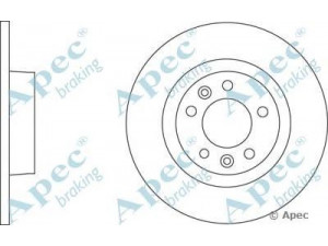 APEC braking DSK2612 stabdžių diskas 
 Dviratė transporto priemonės -> Stabdžių sistema -> Stabdžių diskai / priedai
424922, 424923, 9467548487, 424922
