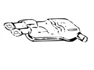 WALKER 19903 vidurinis duslintuvas