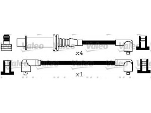 VALEO 346651 uždegimo laido komplektas 
 Kibirkšties / kaitinamasis uždegimas -> Uždegimo laidai/jungtys
5967K6, 9153775680, 95607320, 97533275