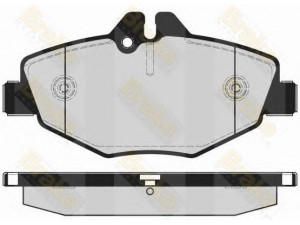 Brake ENGINEERING PA1634 stabdžių trinkelių rinkinys, diskinis stabdys 
 Techninės priežiūros dalys -> Papildomas remontas
0034206520, 0034209920, 0044208720